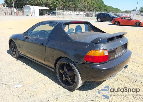 1993 Honda Civic Del Sol Si from USA, damaged, VIN JHMEH6264PS020140